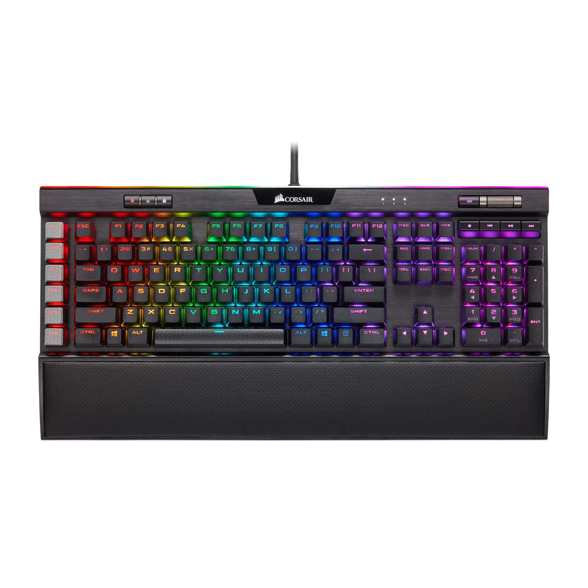Teclado Corsair K95 Platinum XT RGB, CH-9127414-NA