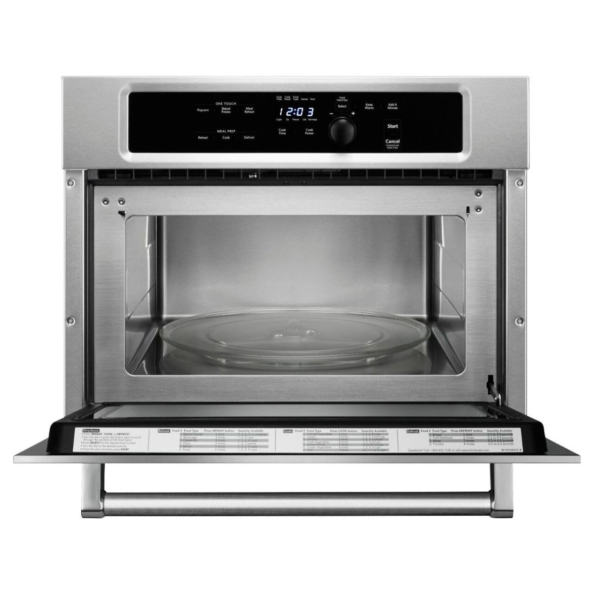 Horno Microondas 3 en 1 Acero Inoxidable 76 cms 53 lts | KitchenAid | Casa  Magna
