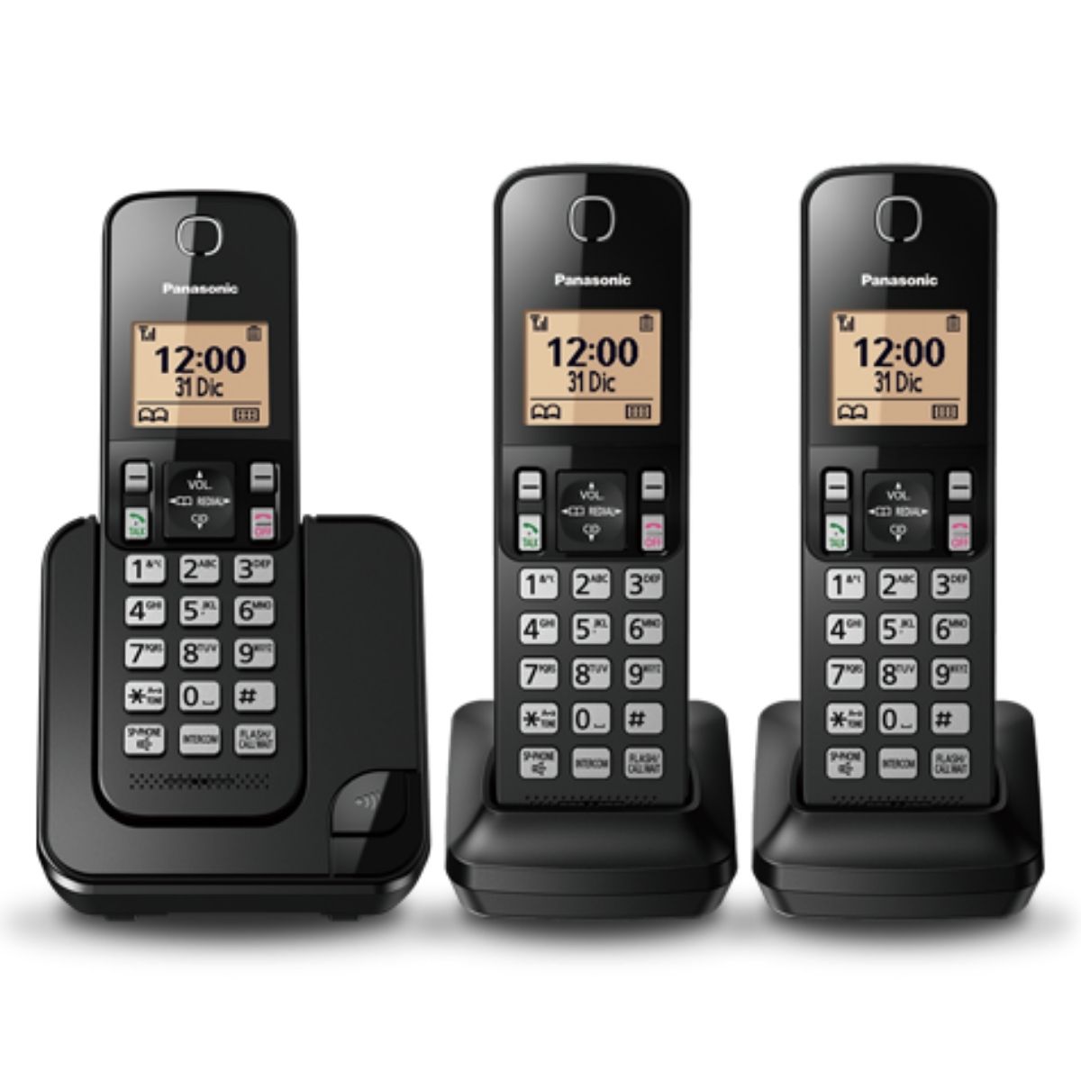 Teléfono Panasonic Inalámbrico KX-TGC353LAB