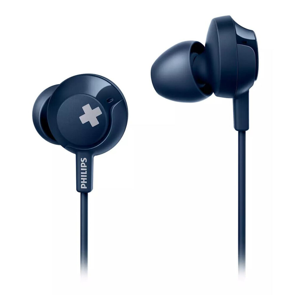 Audífonos Philips Bass+ 3.5mm, SHE4305BL/00
