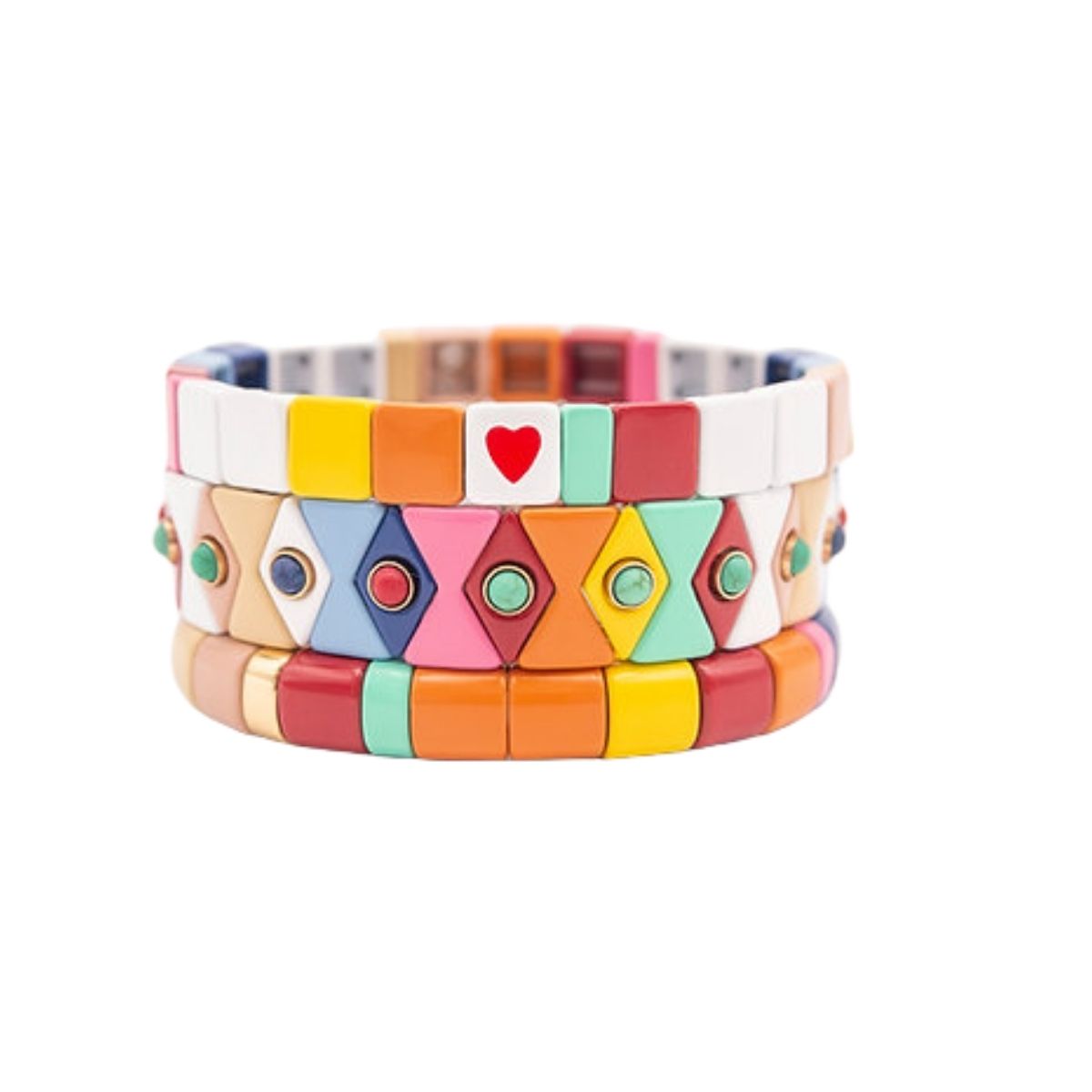 Set Mosaiko 3 Pulseras "Marruecos"