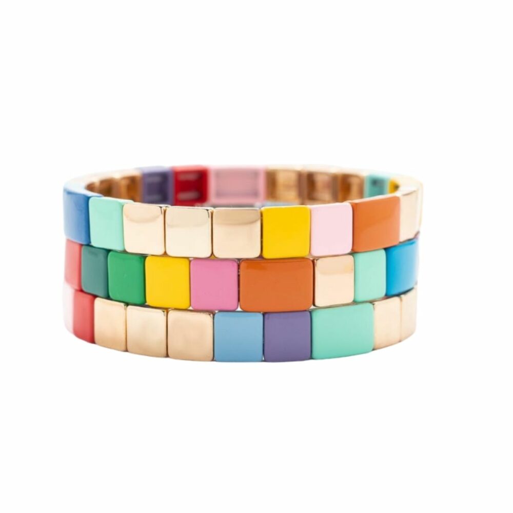 Set Mosaiko 3 Pulseras "Como"