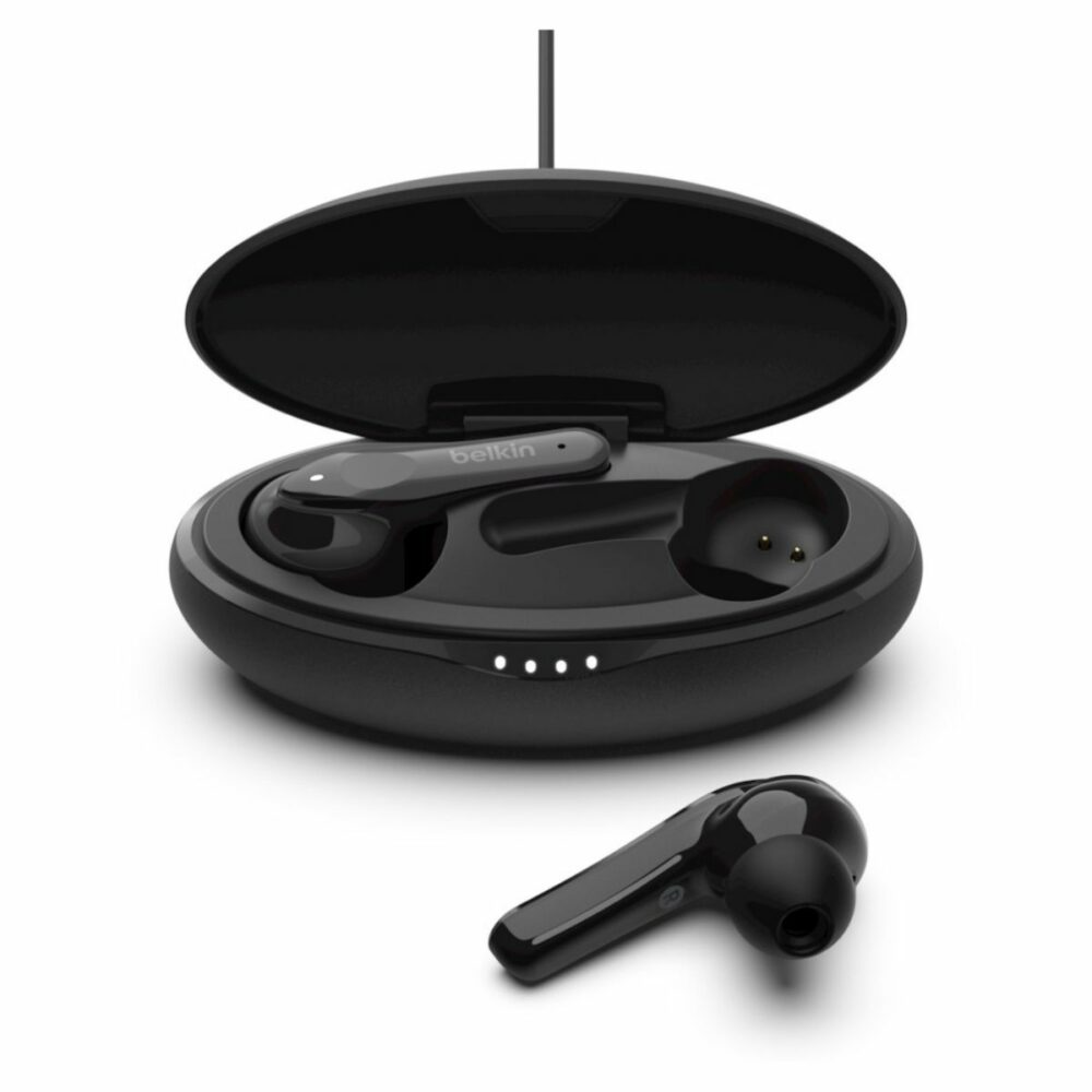 Audífonos Belkin SoundForm Move Inalámbricos, PAC001BTBK-GR