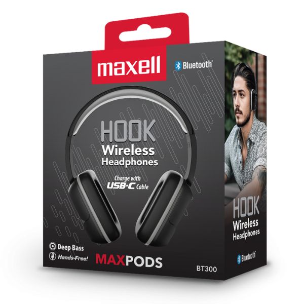 Audífonos Maxell HOOK BT300 Bluetooth