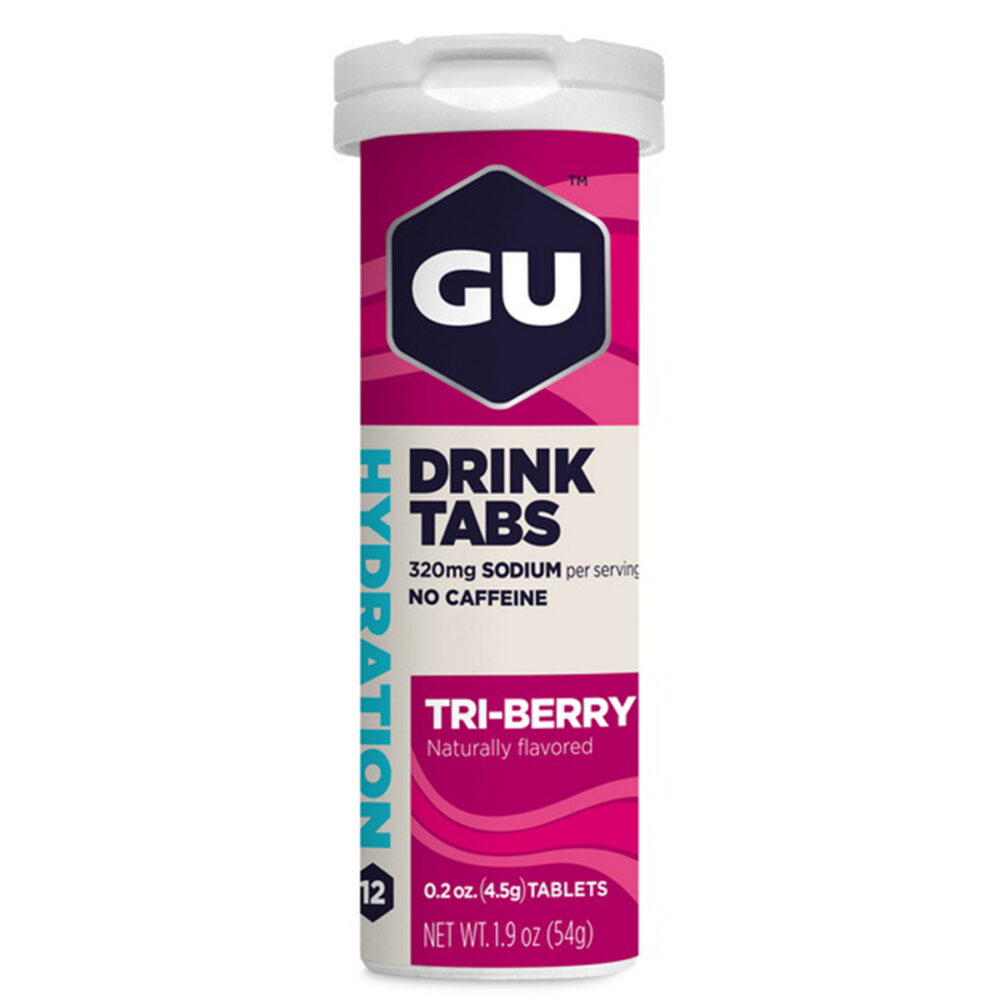Tabletas Gu Energy Hidratantes Bayas Mixtas