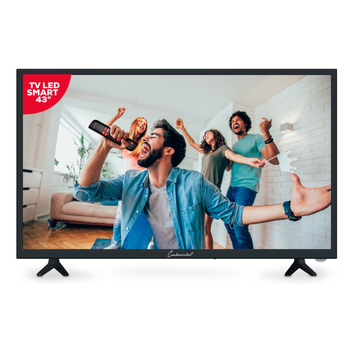 Pantalla Continental CE-TV43133CR 43" Smart TV