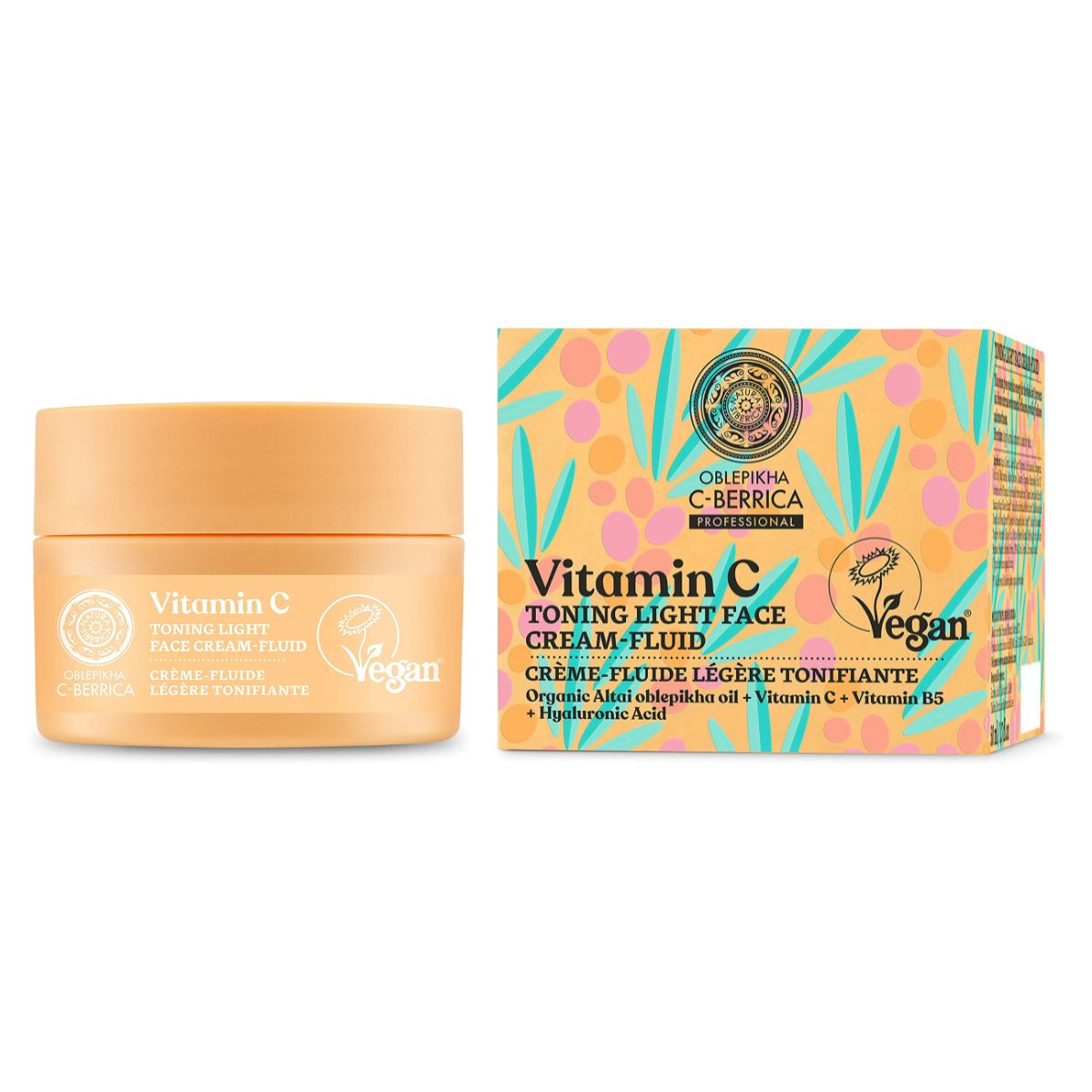Crema Facial Natura Siberica Vitamina C Tonificante