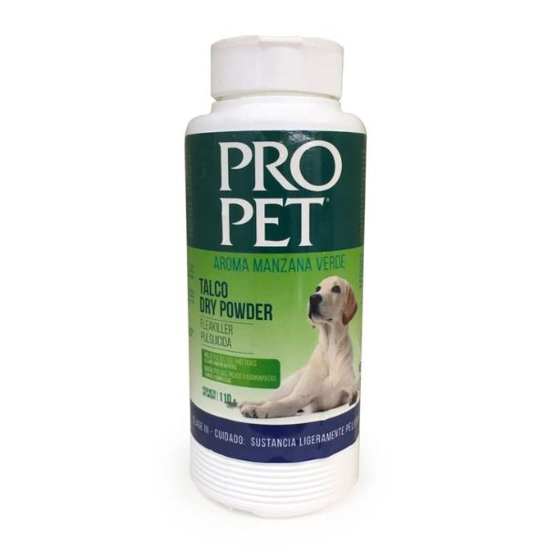 Talco Pro Pet Manzana Verde