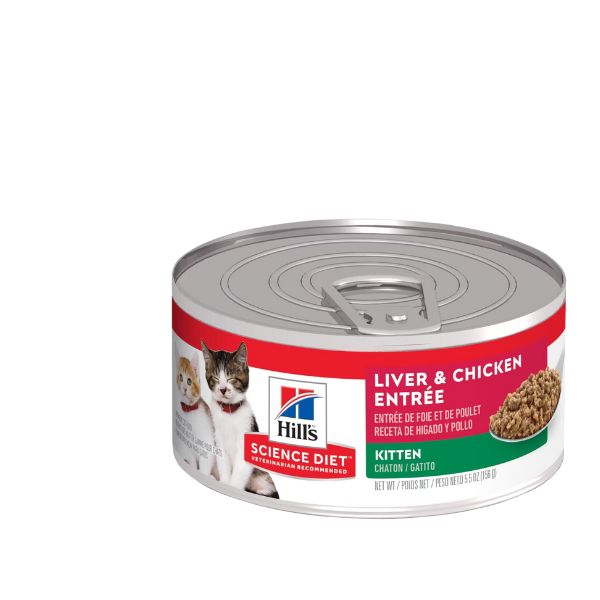 Alimento Hill's Gatito Science Diet Liver & Chicken Entreé Alimento Hill's Gatito Science Diet Liver & Chicken Entreé