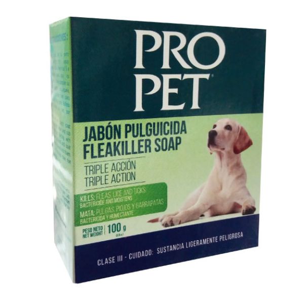 Jabón Pro Pet Triple Acción para Perro