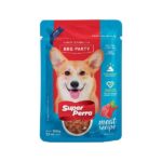 Alimento Super Perro Carne Pouche BBQ