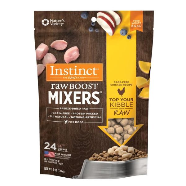 Alimento Instinct Cage-Free Chicken Raw Boost Mixers para Perros Alimento Instinct Cage-Free Chicken Raw Boost Mixers para Perros