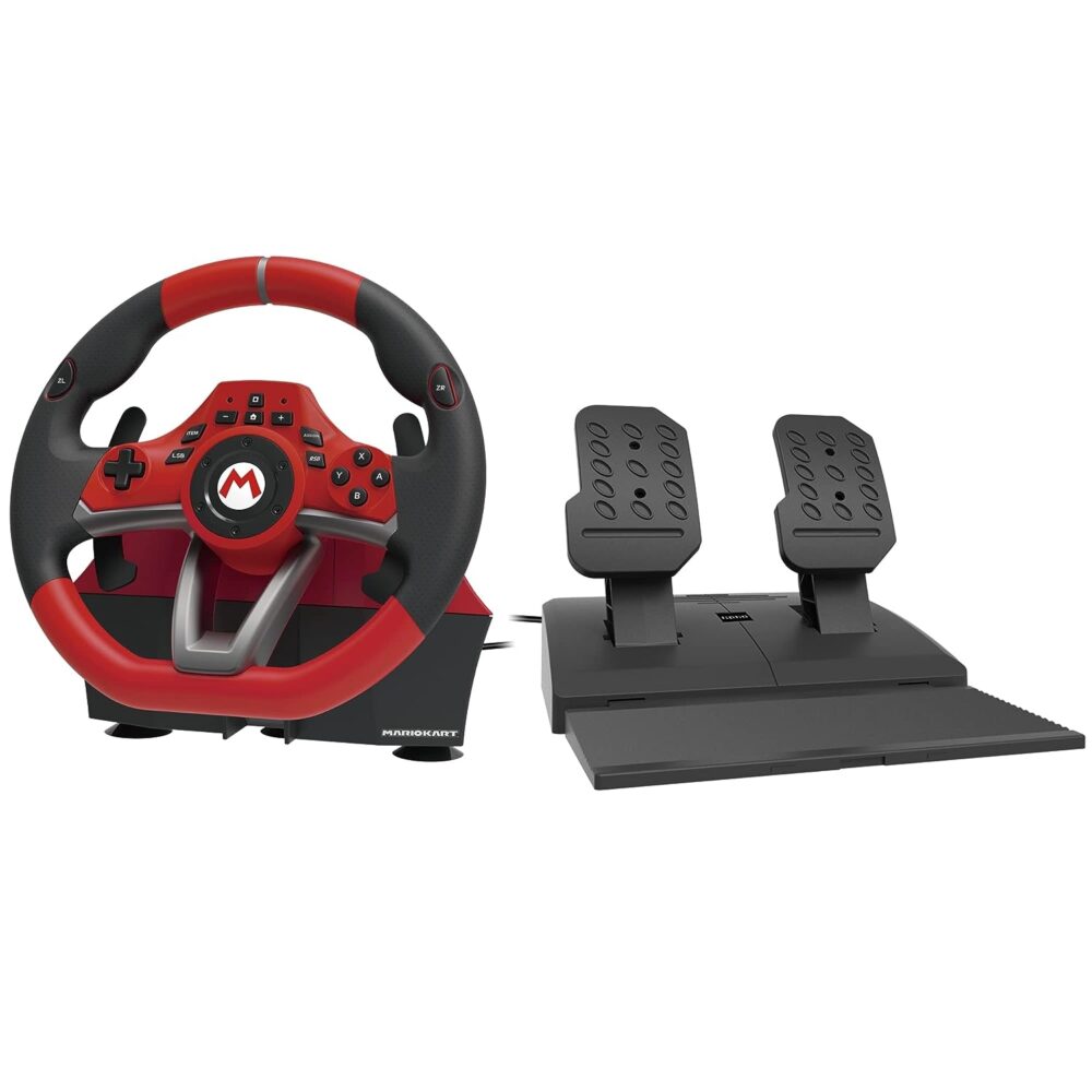 Volante HORI Nintendo Switch Mario Kart Racing Wheel Pro Deluxe
