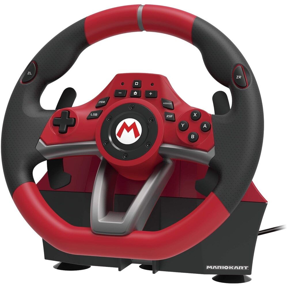 Volante HORI Nintendo Switch Mario Kart Racing Wheel Pro Deluxe