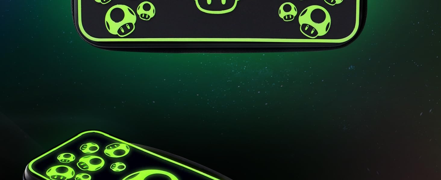 Nintendo Switch Travel Case Plus Glow in the Dark