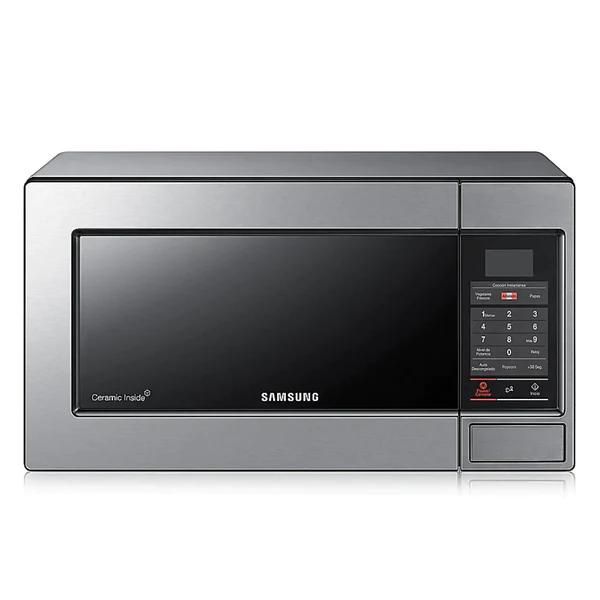 Microondas Samsung 0.8 pies 750W con Cerámica Esmaltada, AME83M-XAP
