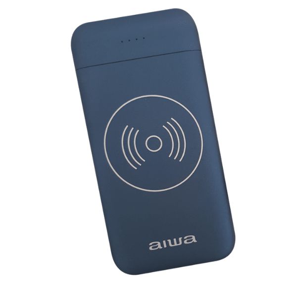 Cargador Aiwa Portátil Wireless 10.000 mAh, AWPBF169W