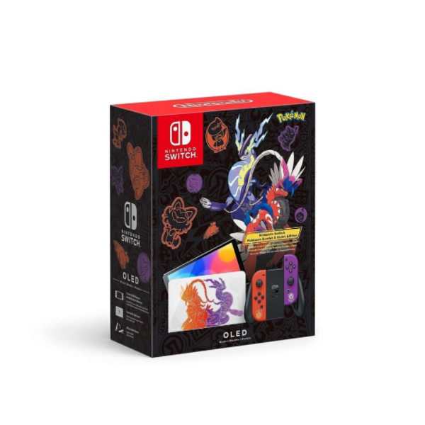 Consola Nintendo Switch – OLED Model: Pokémon Scarlet & Violet Edition