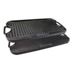 Plancha Grill Westinghouse Reversible de Hierro Fundido, WCCI0009BK