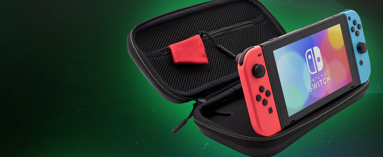 Nintendo Switch Travel Case Plus Glow in the Dark