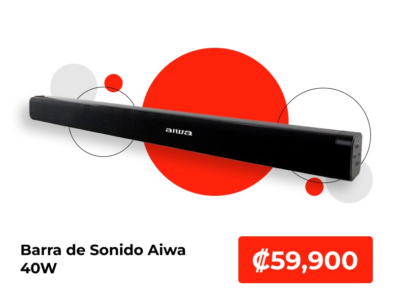 Barra de Sonido Aiwa Hola Compras