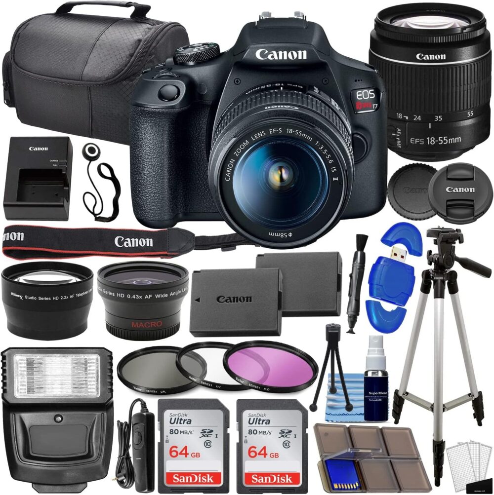 Cámara Canon EOS Rebel T6 + Accesorios