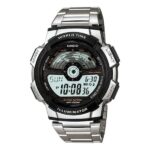 Reloj Casio AE-1100 Digital - Correa de Acero Inoxidable