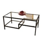 Mesa Centro Tokoa de Vidrio Rectangular