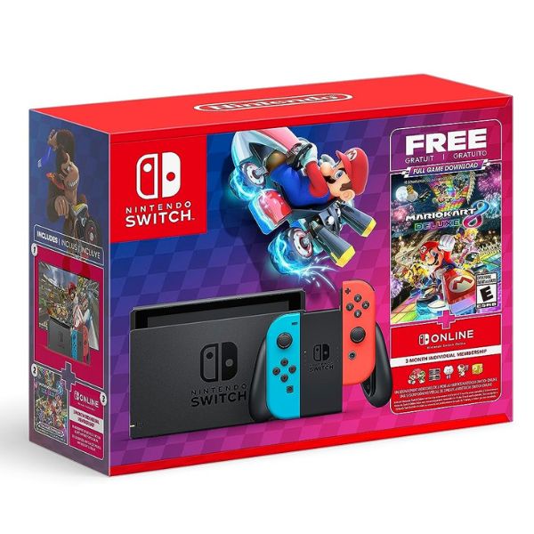 Consola Nintendo Switch Mario Kart 8 Deluxe Bundle