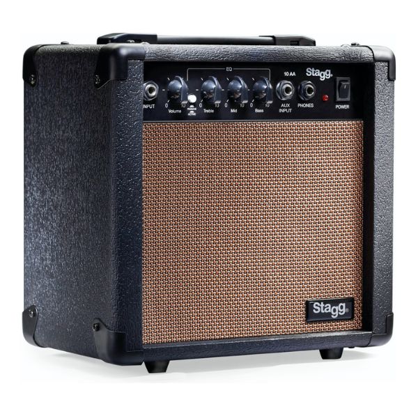 Amplificador Stagg Guitarra Acústica 10W, 10AA