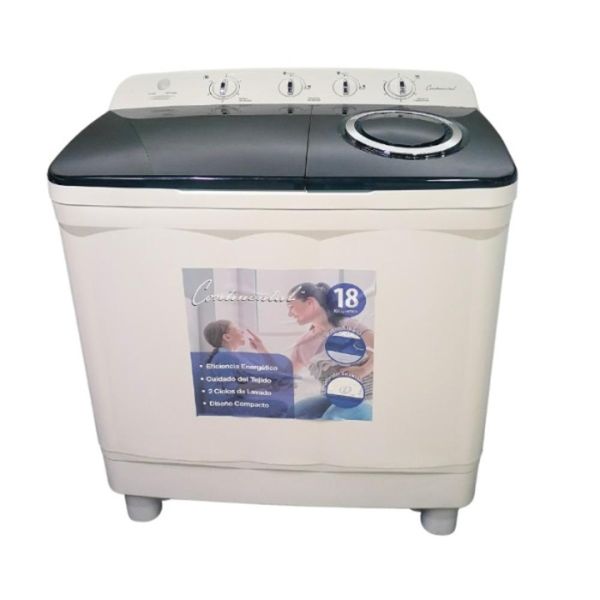 Lavadora Continental 18 Kg Semiautomática