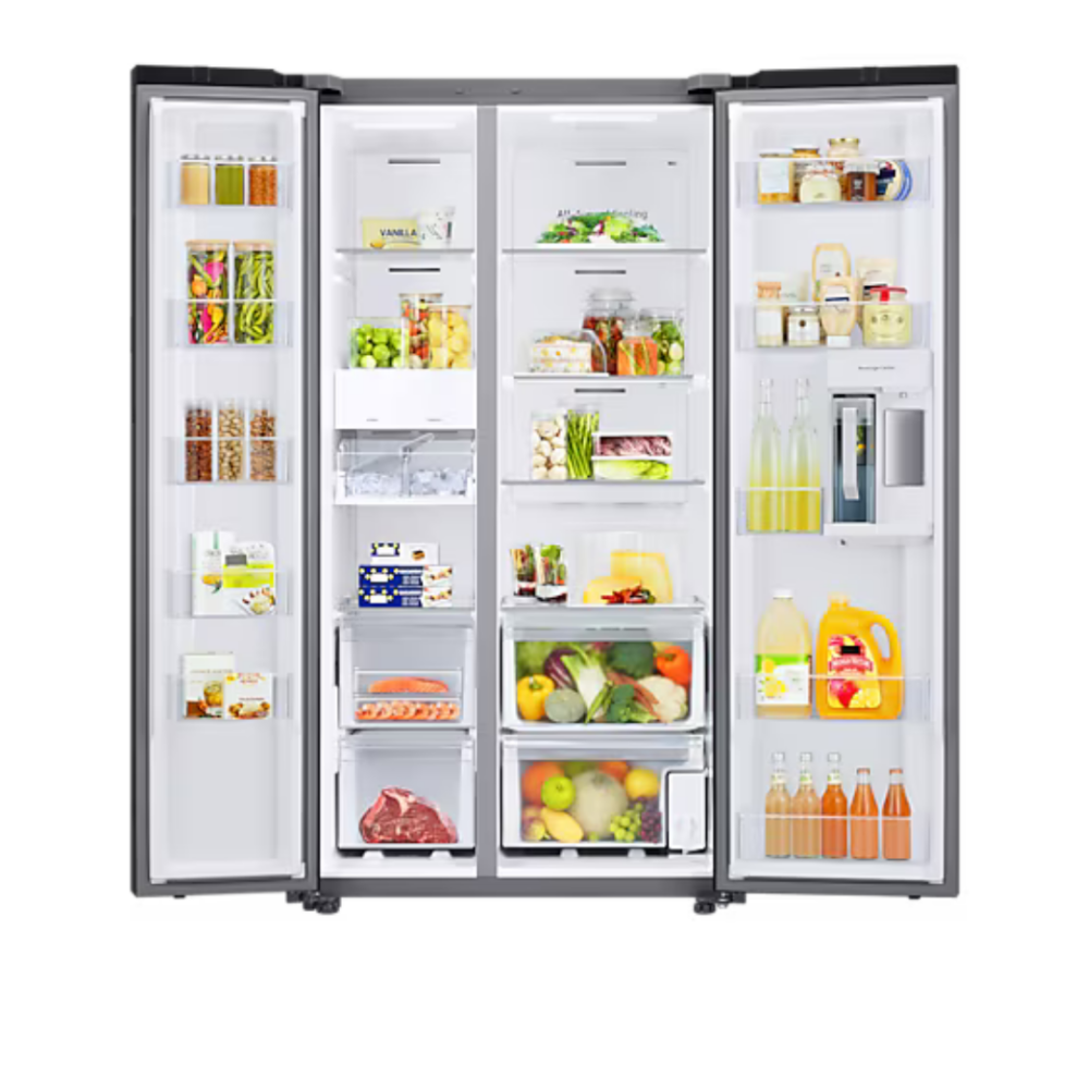 Refrigeradora Samsung 28 Pies, Bespoke Side by Side RS28CB760A7NAP