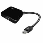 Adaptador Maxell USB 2.0 Cubo 4 Puertos