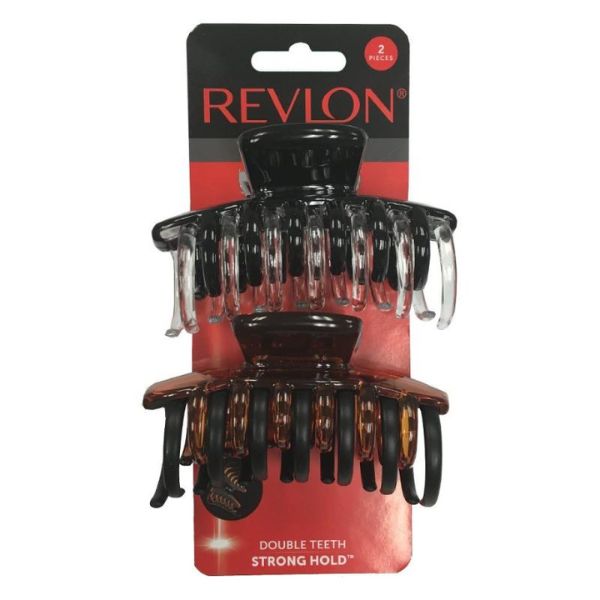 Piraña Revlon Sujeción Fuerte de Dientes Dobles