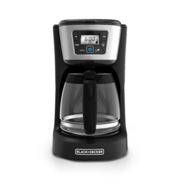 Cafetera Black + Decker 12 Tazas Digital CM2031B