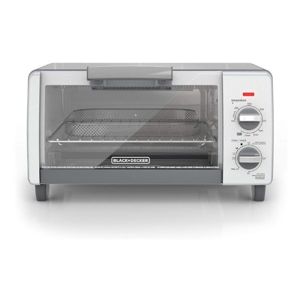 Horno Tostador Black + Decker con Freidora de Aire 4 Rebanadas, TO1785SG-LA