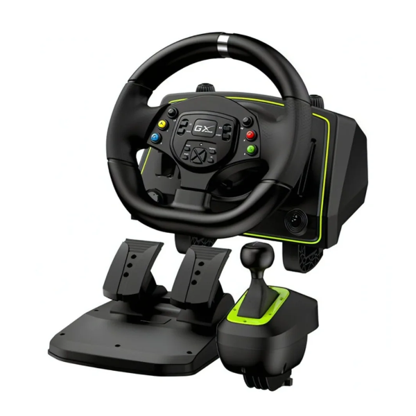 Volante Genius con pedales SpeedMaster X2