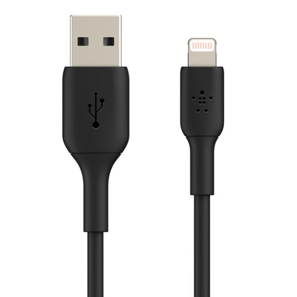 CAA001BT1MBK (2) Cable Belkin BOOSTCHARGE Lightning a USB-A