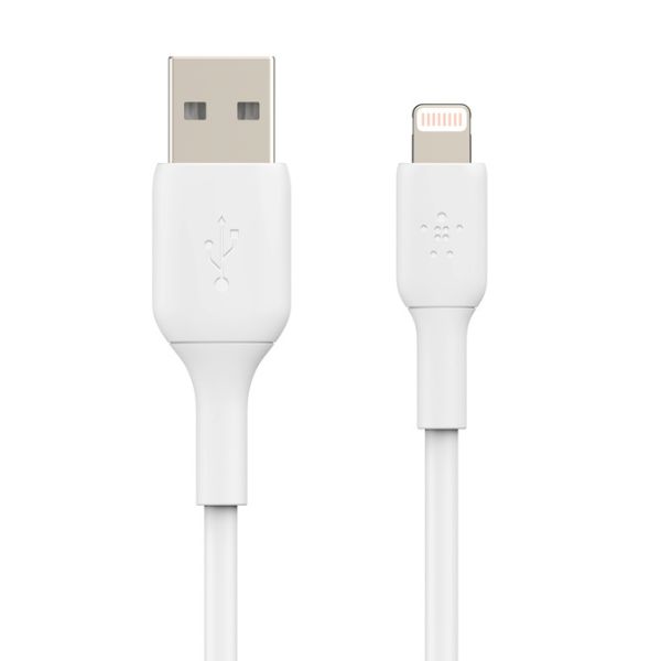 CAA001BT2MWH (2) Cable Belkin BOOSTCHARGE Lightning a USB-A