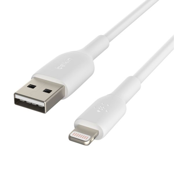 CAA001BT2MWH (3) Cable Belkin BOOSTCHARGE Lightning a USB-A