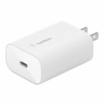 Cargador de pared Belkin USB-C PD 3.0 PPS de 25W, WCA004DQWH