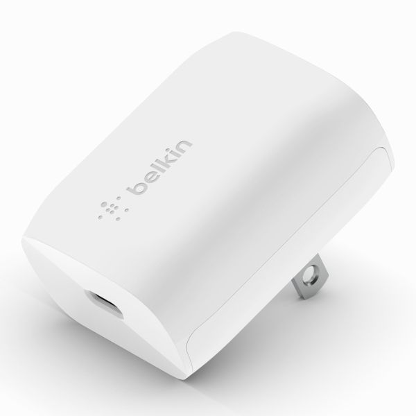 Cargador de pared Belkin USB-C de 20W, WCA006dqWH