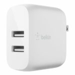 Cargador de Pared Belkin Dual USB-A 24W, WCB002DQWH