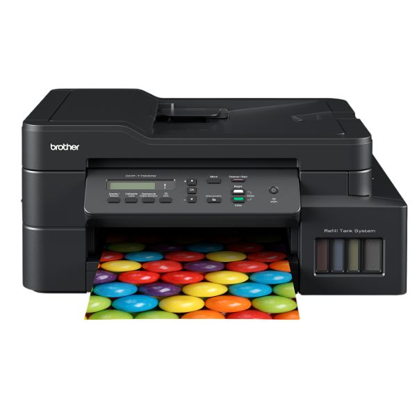 Impresora Multifuncional Brother DCP-T720DW InkBenefit Tank con Conectividad Inalámbrica e Impresión Dúplex