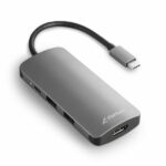 Hub Sharkoon USB 3.0 Type-C Multiport