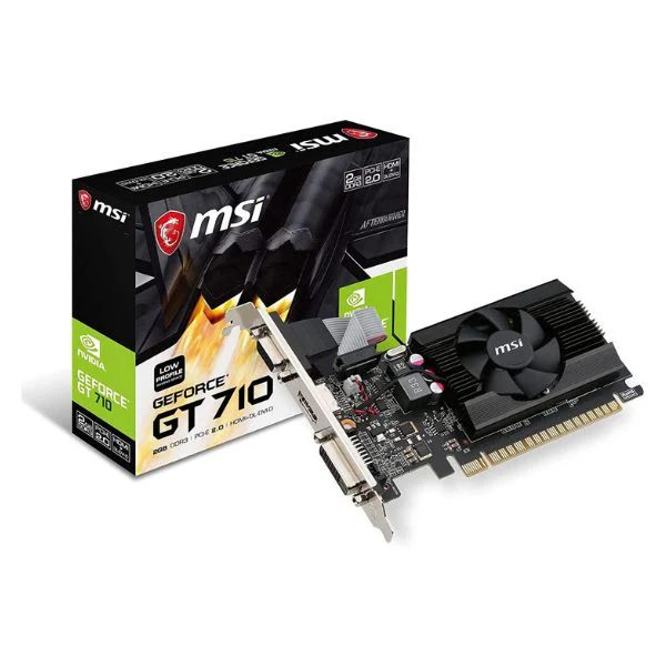 Tarjeta de Video MSI GeForce GT 710 2Gb DDR3 64 Bit HDMI