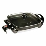 Sartén Eléctrico Continental CE23741CR Tapa Vidrio 12"