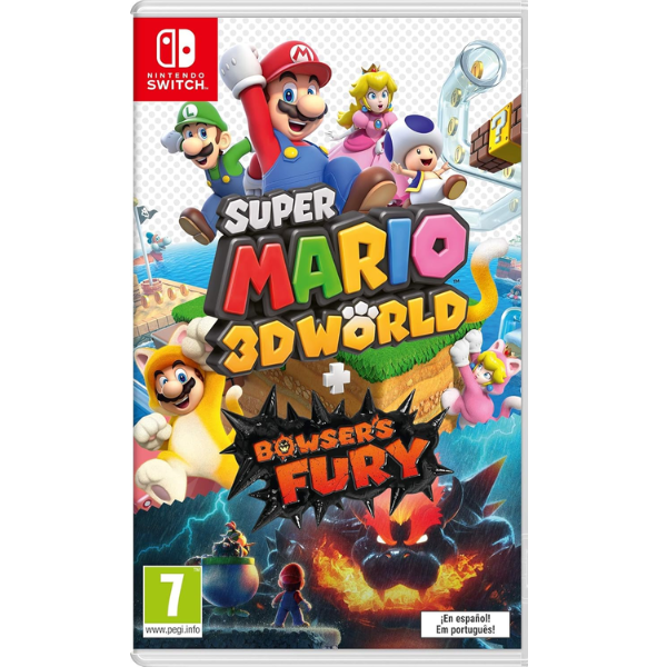 Juego de Nintendo Super Mario 3D World + Bowsers Fury