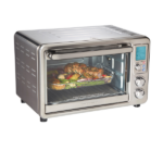 Horno Tostador Hamilton Beach 31193G con Freidora de aire digital Sure-Crisp y Asador