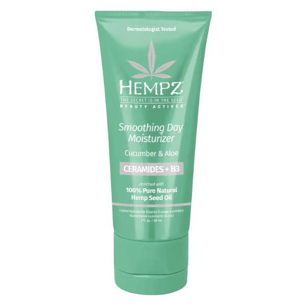 Crema Facial Hempz Beauty Actives Cucumber & Aloe Smoothing Day Facial con ceramidas y vitamina B3